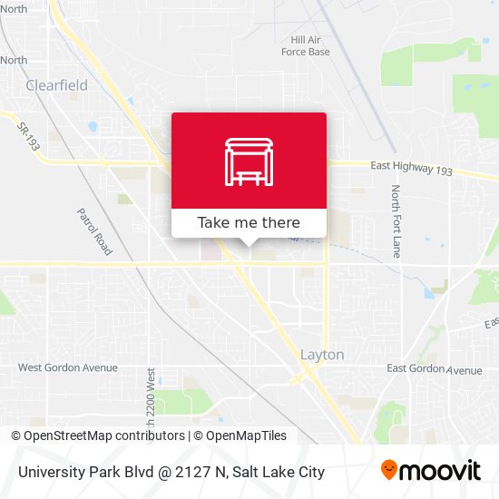University Park Blvd @ 2127 N map