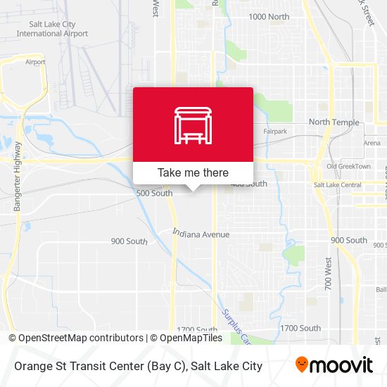 Orange St Transit Center (Bay C) map