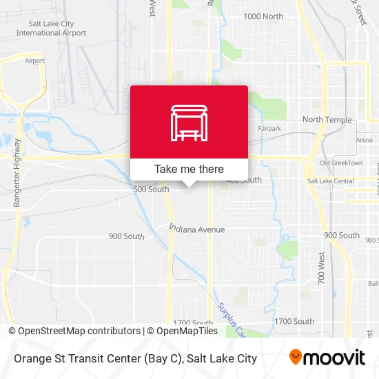 Orange St Transit Center (Bay C) map