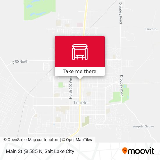 Main St @ 585 N map