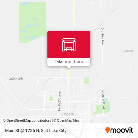 Main St @ 1236 N map
