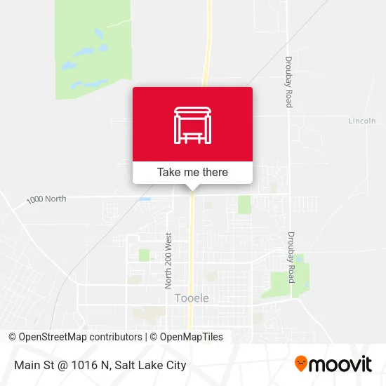 Main St @ 1016 N map