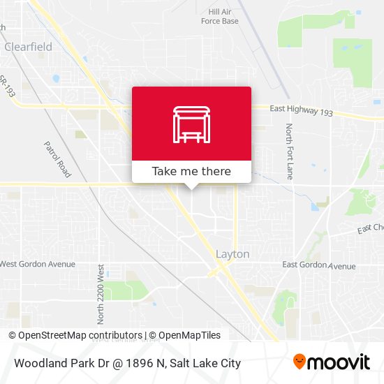 Woodland Park Dr @ 1896 N map