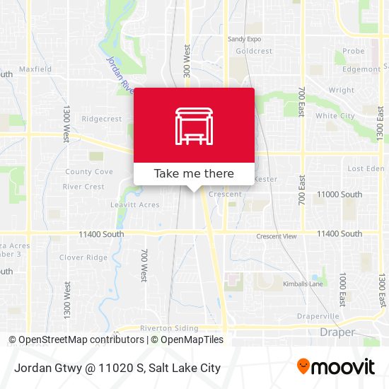 Jordan Gtwy @ 11020 S map