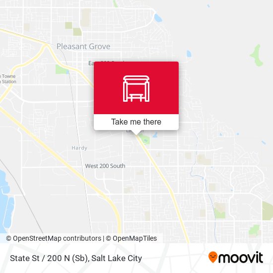 State St / 200 N (Sb) map