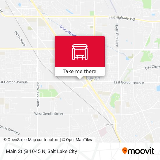 Mapa de Main St @ 1045 N