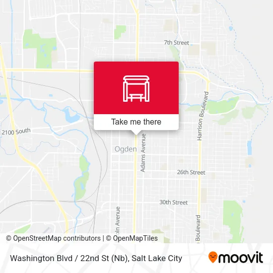 Washington Blvd / 22nd St (Nb) map