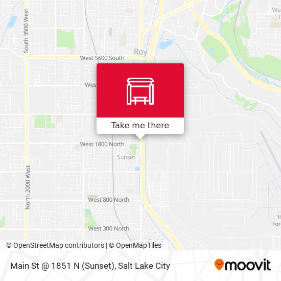 Mapa de Main St @ 1851 N  (Sunset)