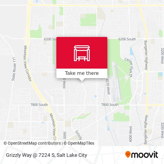 Mapa de Grizzly Way @ 7224 S