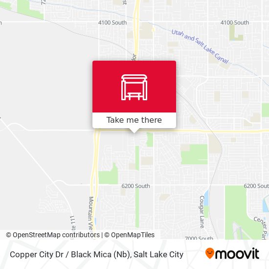 Mapa de Copper City Dr / Black Mica (Nb)