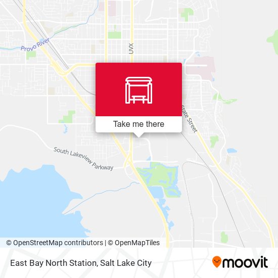 East Bay North Station map