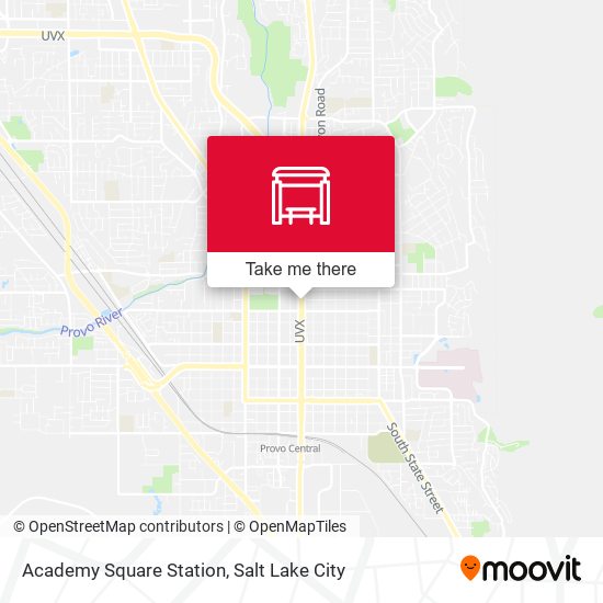 Academy Square Station map