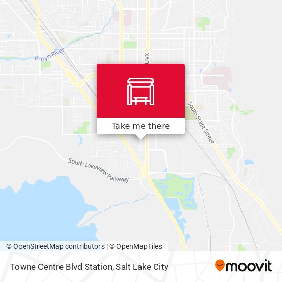 Towne Centre Blvd Station map