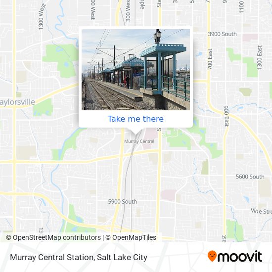 Mapa de Murray Central Station