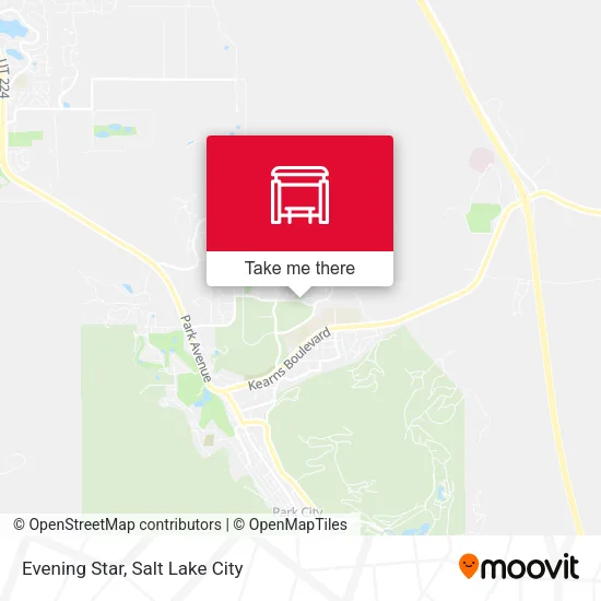 Evening Star map