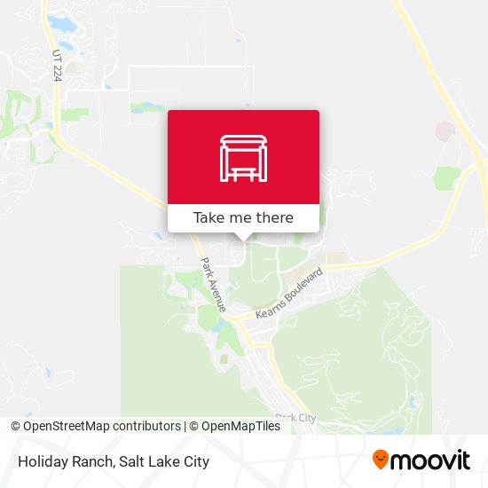 Holiday Ranch map