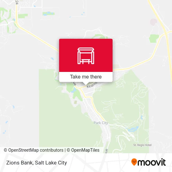 Mapa de Zions Bank