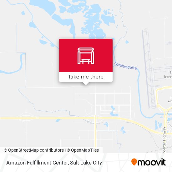 Mapa de Amazon Fulfillment Center