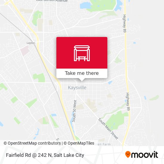 Fairfield Rd @ 242 N map
