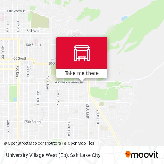 University Village West (Eb) map