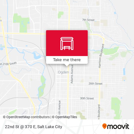 Mapa de 22nd St @ 370 E