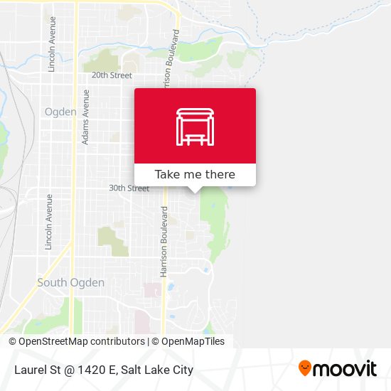 Laurel St @ 1420 E map