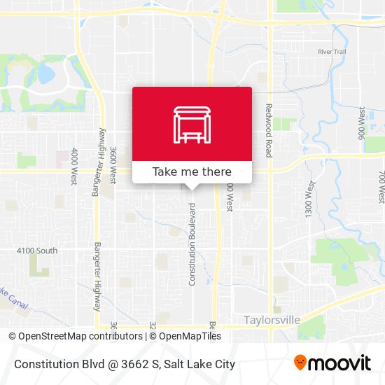 Mapa de Constitution Blvd @ 3662 S