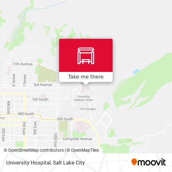 University Hospital map