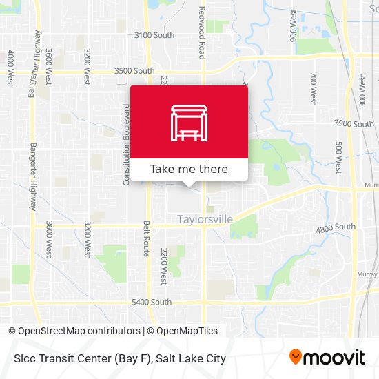 Mapa de Slcc Transit Center (Bay F)