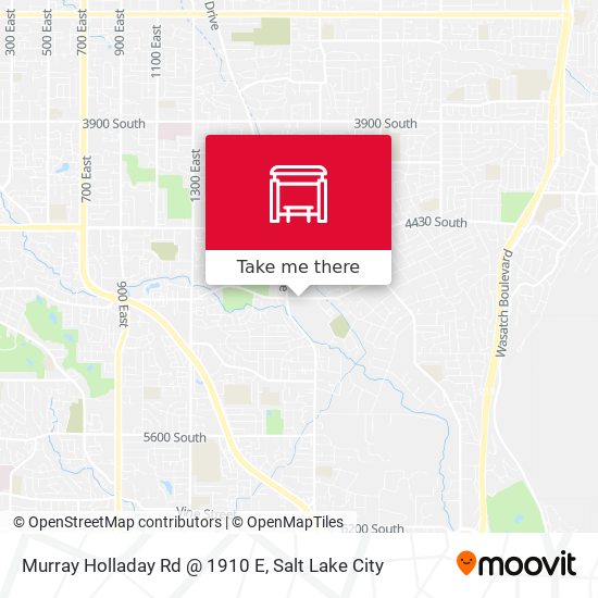 Murray Holladay Rd @ 1910 E map