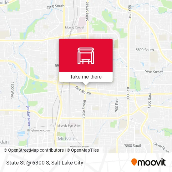 State St @ 6300 S map