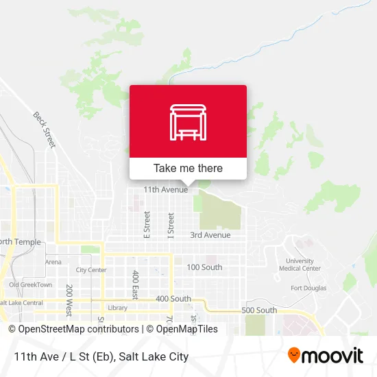 11th Ave / L St (Eb) map