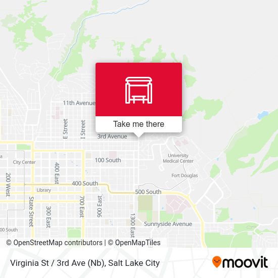 Virginia St / 3rd Ave (Nb) map