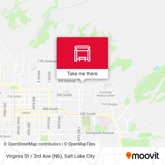 Virginia St / 3rd Ave (Nb) map