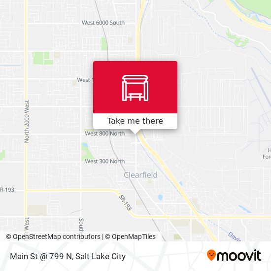 Main St @ 799 N map
