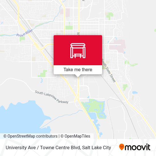 University Ave / Towne Centre Blvd map