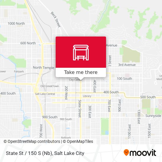 State St / 150 S (Nb) map