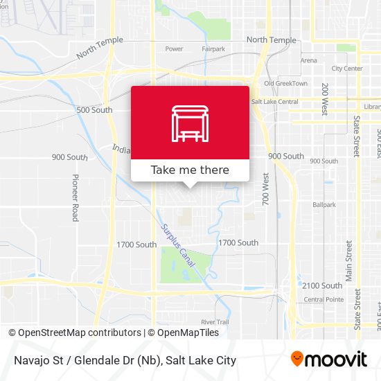 Mapa de Navajo St / Glendale Dr (Nb)