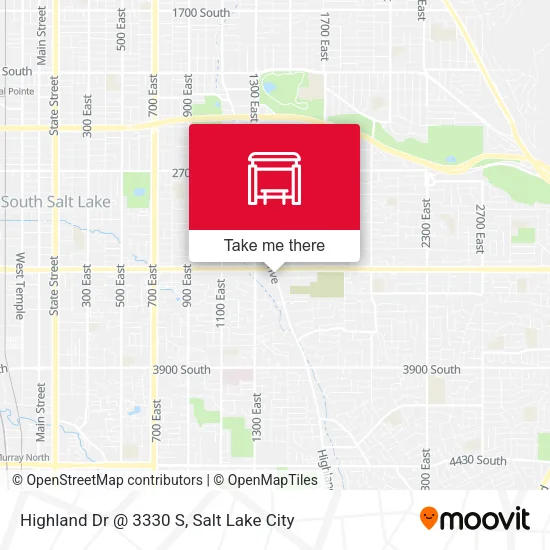 Mapa de Highland Dr @ 3330 S