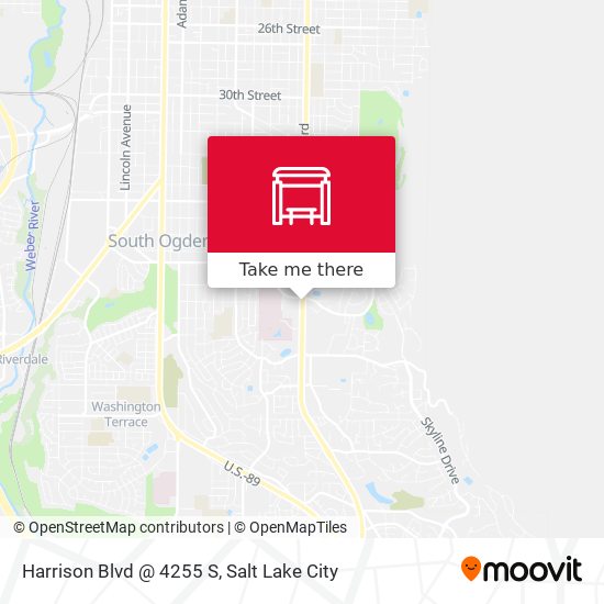 Harrison Blvd @ 4255 S map
