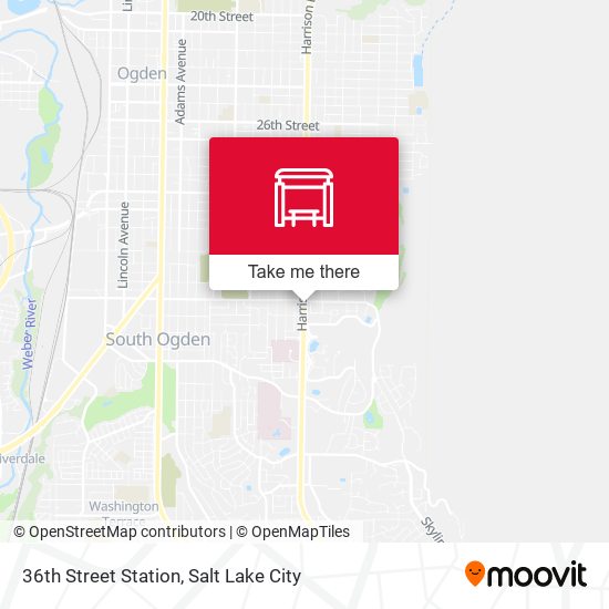 36th Street Station map