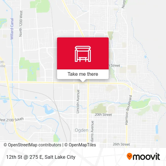 Mapa de 12th St @ 275 E