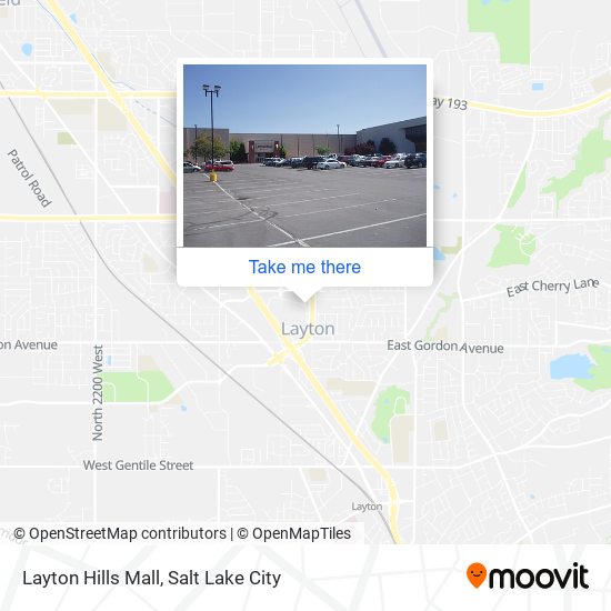 Layton Hills Mall map