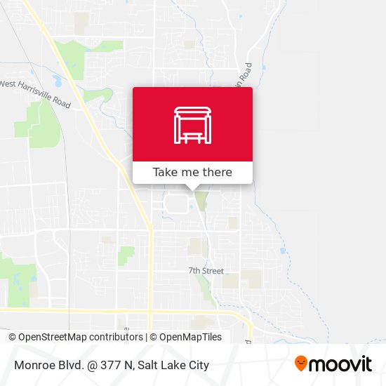 Monroe Blvd. @ 377 N map