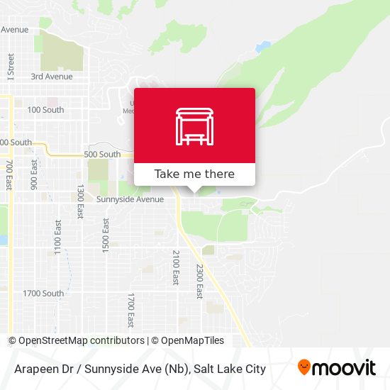 Mapa de Arapeen Dr / Sunnyside Ave (Nb)