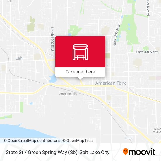 State St / Green Spring Way (Sb) map