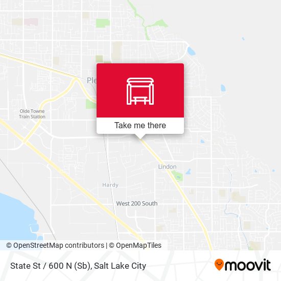 Mapa de State St / 600 N (Sb)