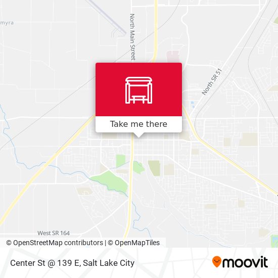 Center St @ 139 E map