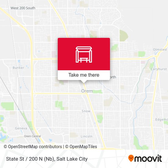 State St / 200 N (Nb) map