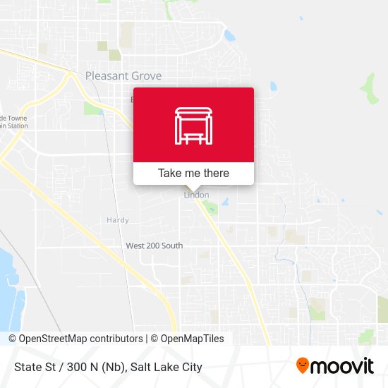 State St / 300 N (Nb) map